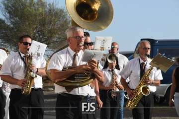 Romería popular, procesión y misa en El Caracol en la despedida de sus fiestas/TA y Francisco Javier Santana.